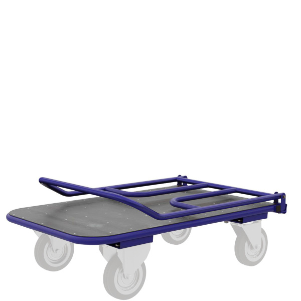 Тележка платформенная складная ручка, педаль. ТПСР 5 ФЛ (700х1200) без колёс